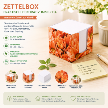 Preview: Zettelbox Blume